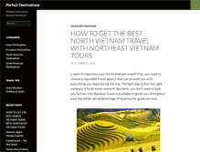 Tablet Screenshot of perfectdaydestinations.com